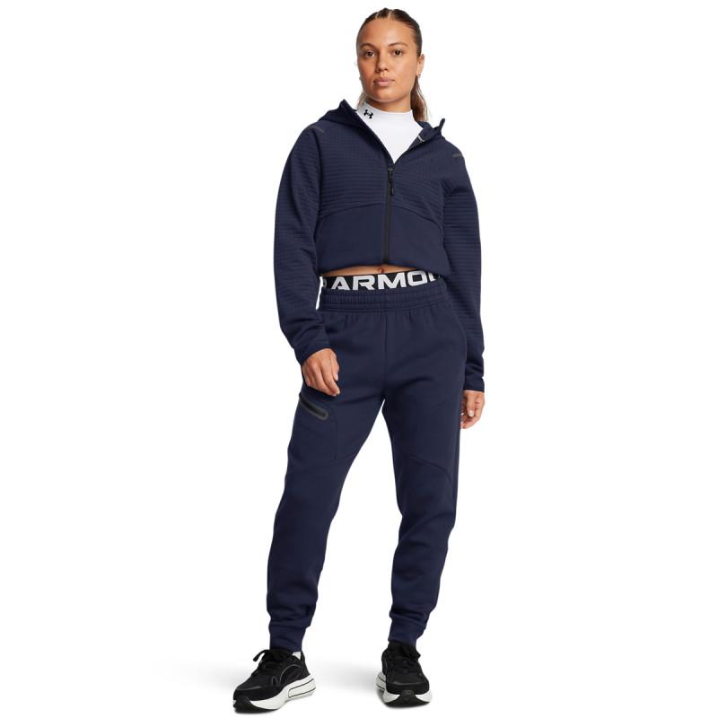 Under Armour Women's UA Unstoppable Fleece Grid Full Zip