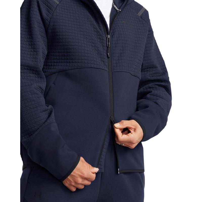 Under Armour Women's UA Unstoppable Fleece Grid Full Zip