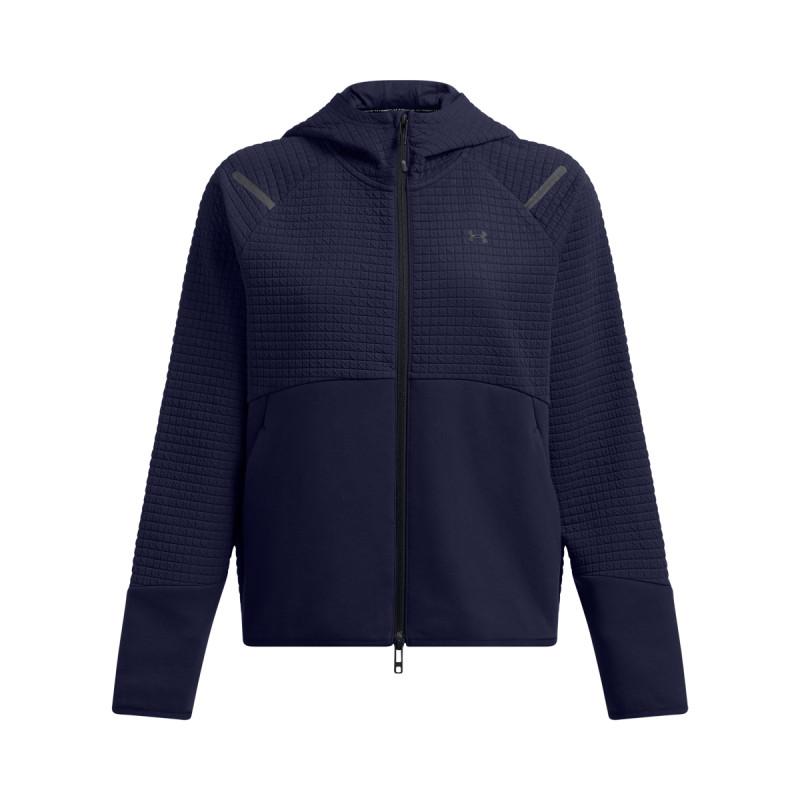 Under Armour Women's UA Unstoppable Fleece Grid Full Zip