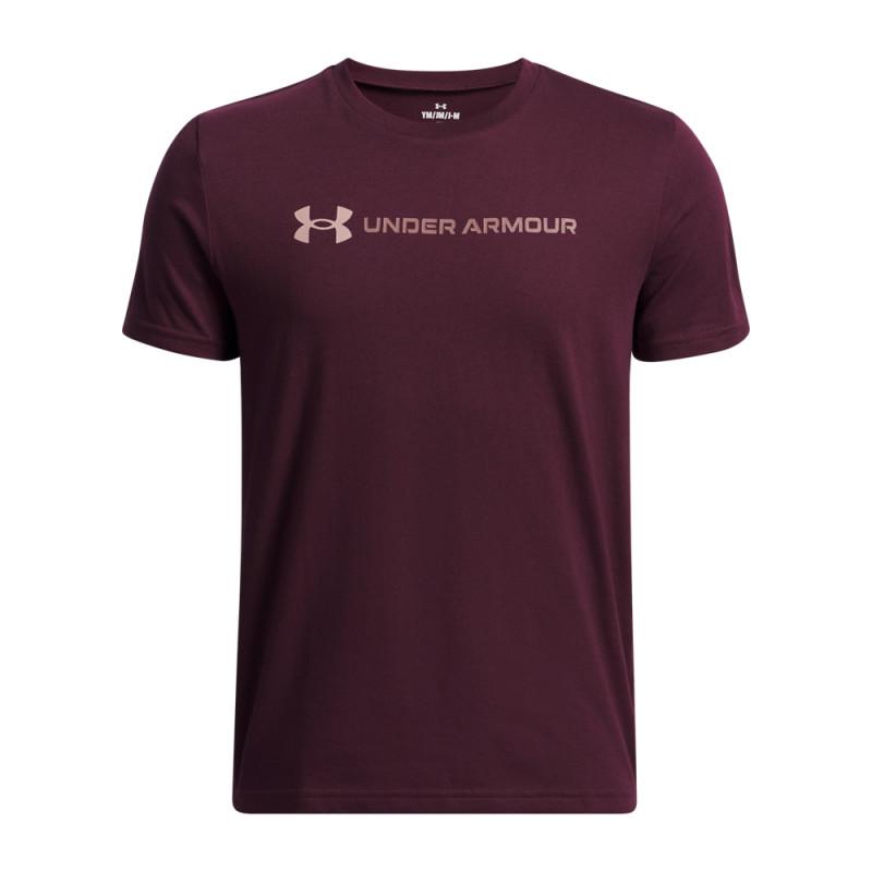 Under Armour UA Logo Wordmark Boys' Short Sleeve 