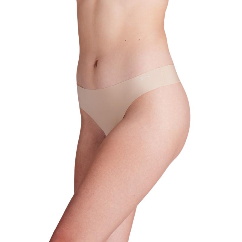 Under Armour UA Pure Stretch No Show Thong -Solid 3Pk 1 