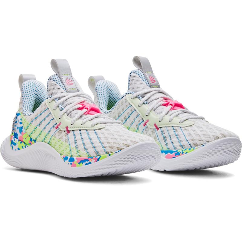 Under Armour Grade School Curry Flow 10 Splash Party Basketball Shoes