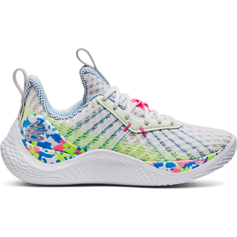 Under Armour Grade School Curry Flow 10 Splash Party Basketball Shoes