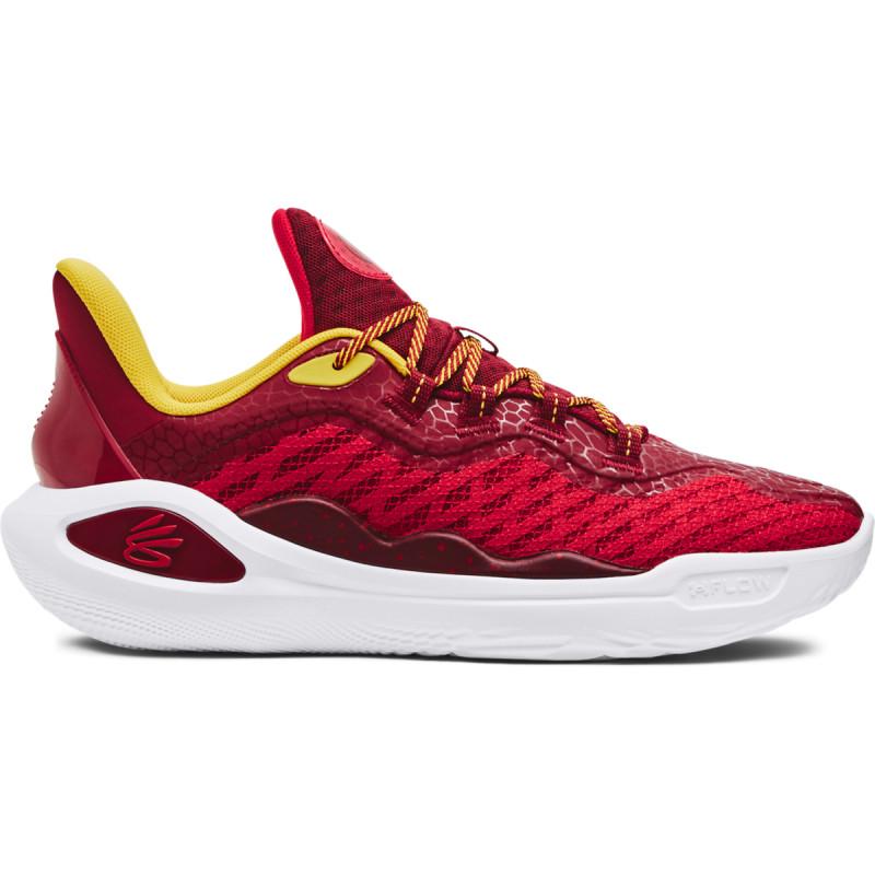 Unisex Curry 11 Bruce Lee 'Fire' Basketball Shoes