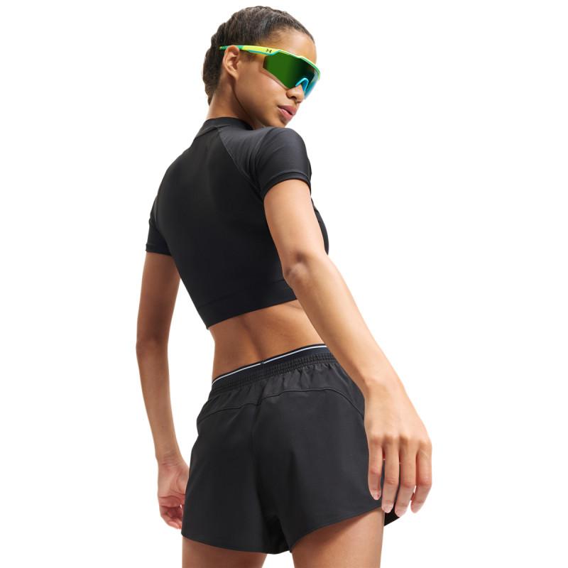 Under Armour HeatGear Crop Mock SS 1 