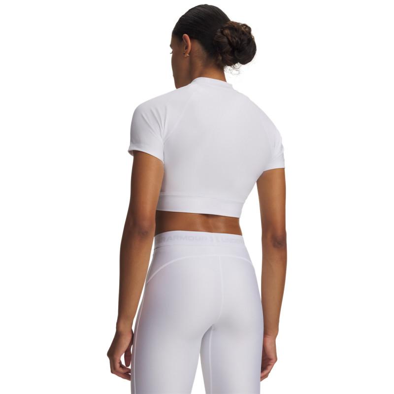 Under Armour HeatGear Crop Mock SS 1 