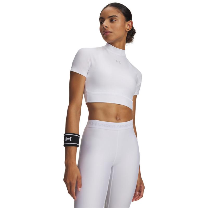 Under Armour HeatGear Crop Mock SS 1 
