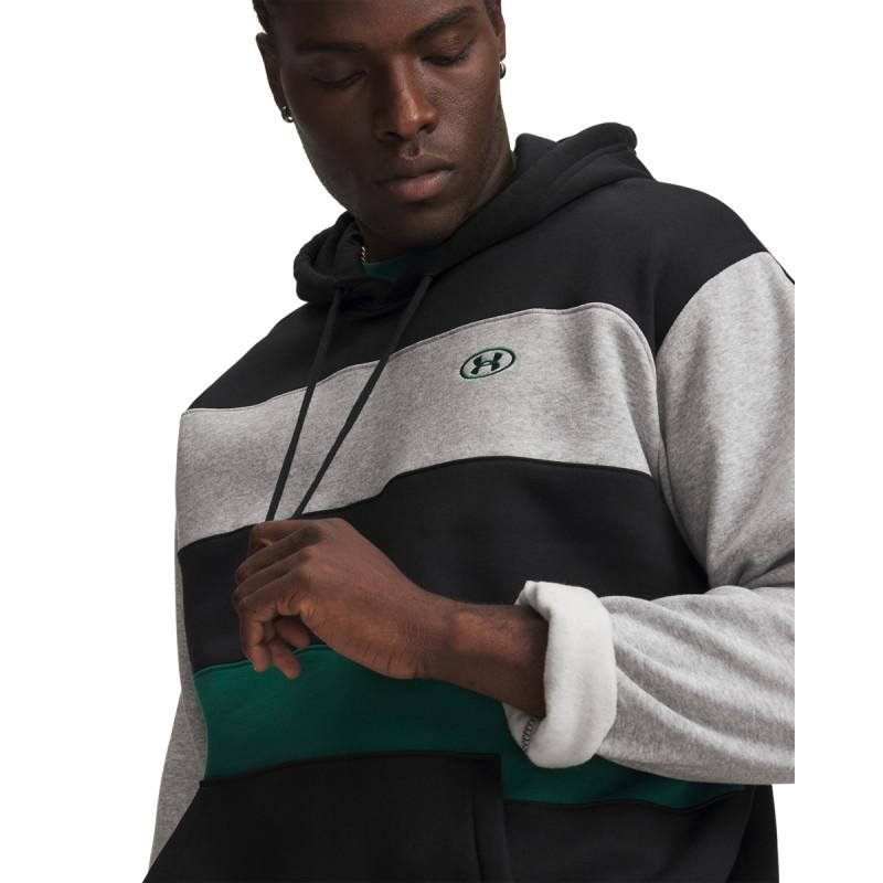 Under Armour Rival Fleece Striped Hoodie 1 