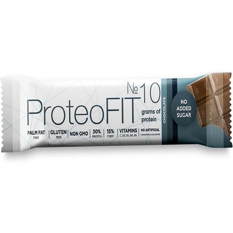 Proteo PROTEOFIT NO.10 Proteinska čokoladica - Chocolate 35g
