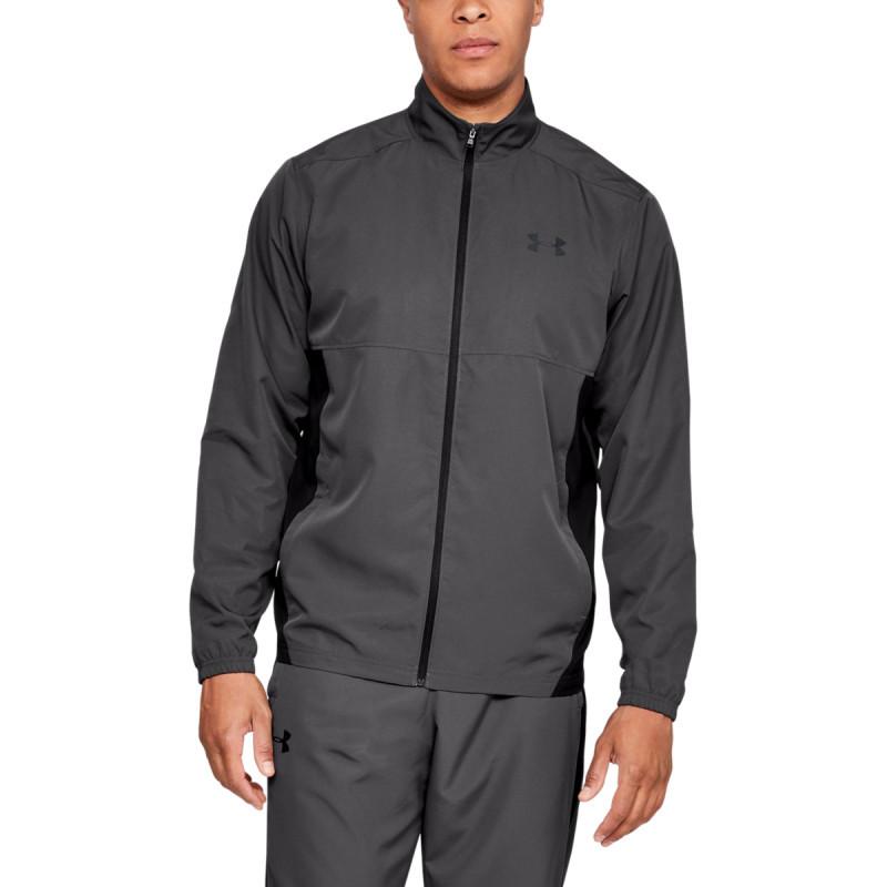 Men's ua sportstyle woven full zip jacket deals