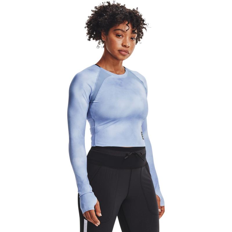 Women's UA Run Anywhere Cropped Long Sleeve | Kvantum Sport Online Shop
