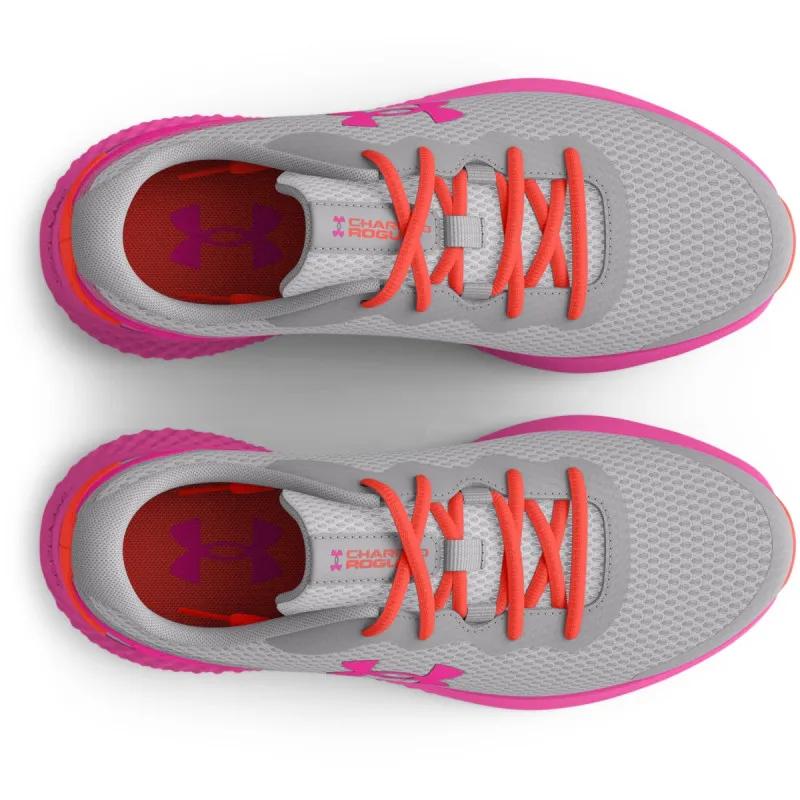 Girls' Grade School UA Charged Rogue 3 Running Shoes 