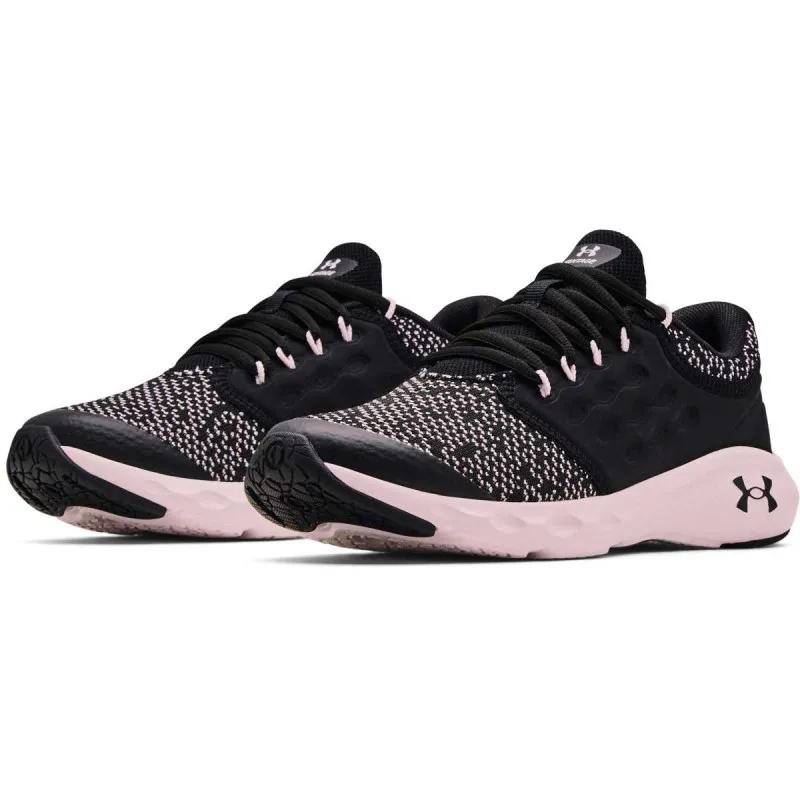 Girls' Grade School UA Charged Vantage Knit Running Shoes